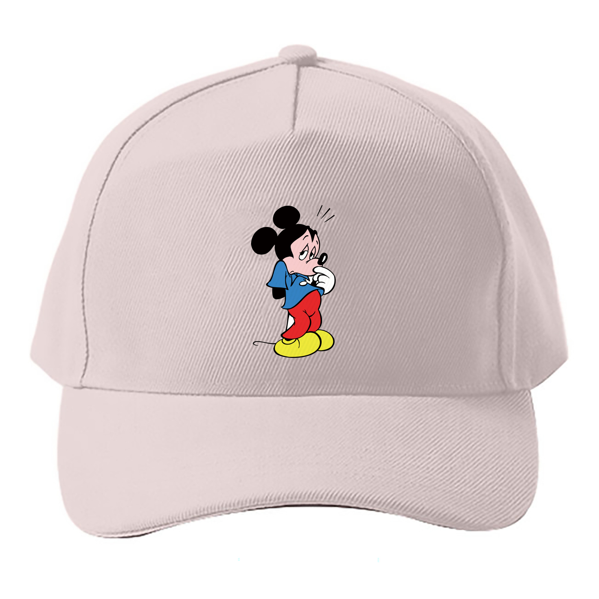 （画像用） ミッキーマウス Mickey Mouse ベースボールキャップ 綿100％ 男女兼用 帽子 スポーツ